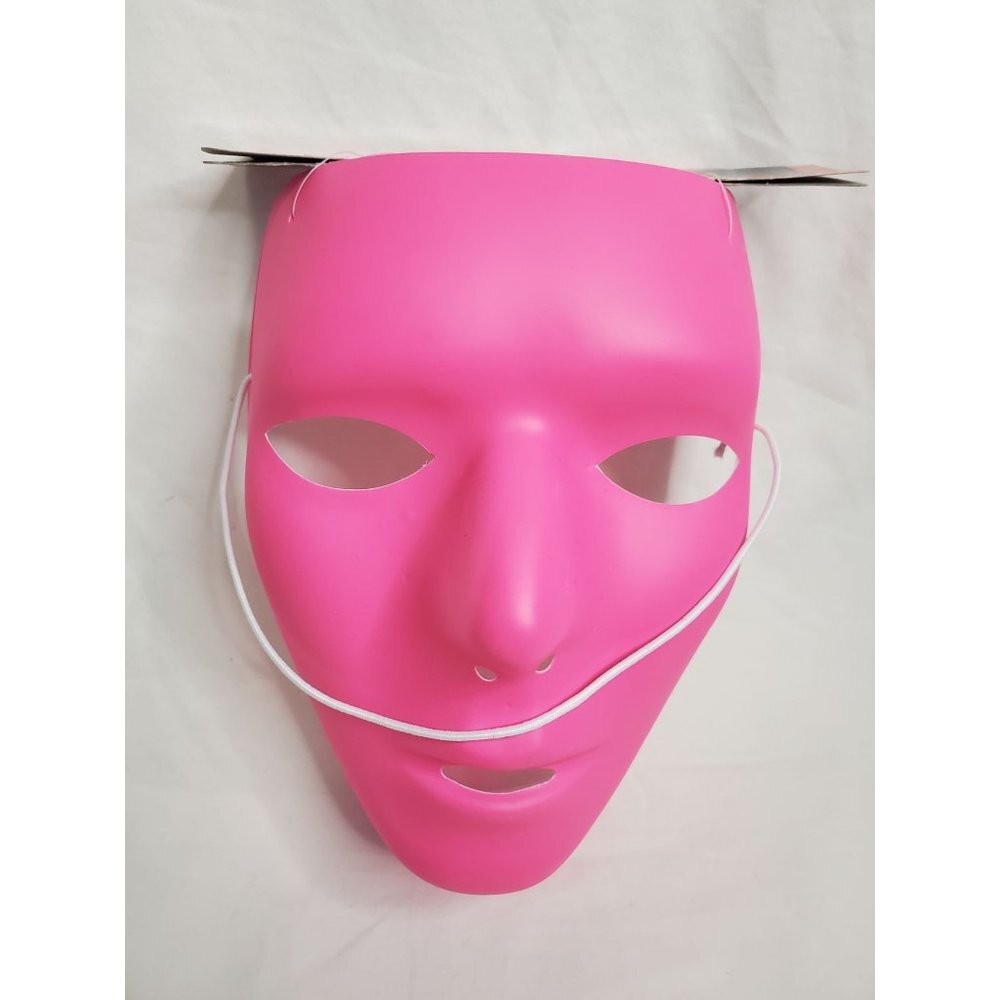 New Pink Neon Halloween Mask